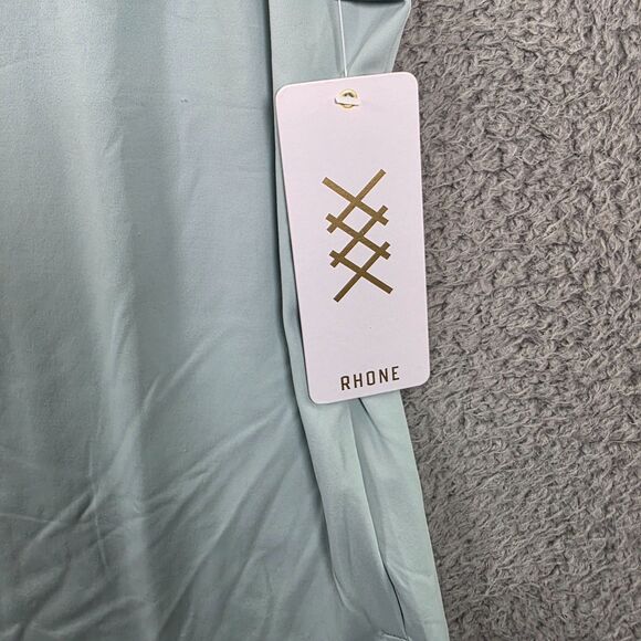 NWT Rhone Course to Court Sleeveless Zip Mock Blue Cloud Neck Pullover Size XXL - Picture 6 of 14